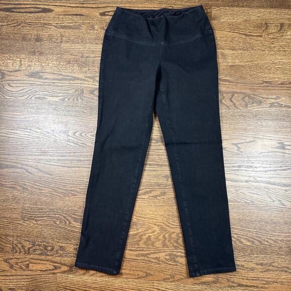 J. Jill Pants Womens Small Black Wearever Collection Pull On Skinny Stretch - Picture 1 of 9